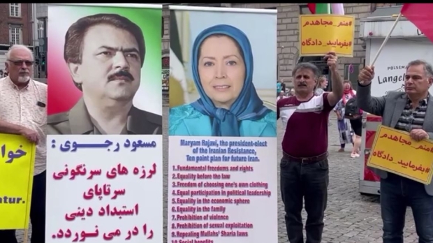 کپنهاک – آکسیون ایرانیان آزاده در همبستگی با قیام سراسری مردم ایران